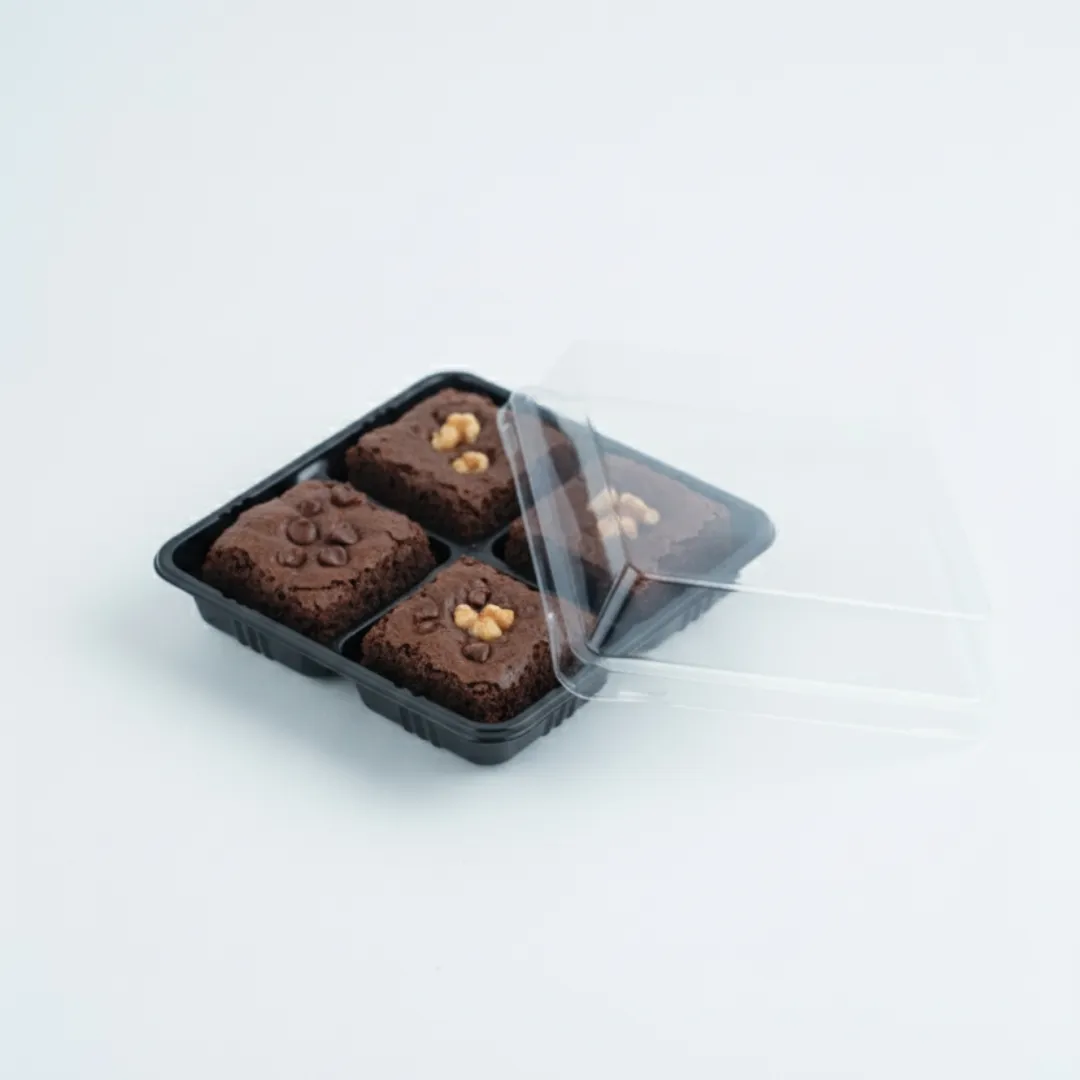 Mini brownie tray, 4 slot