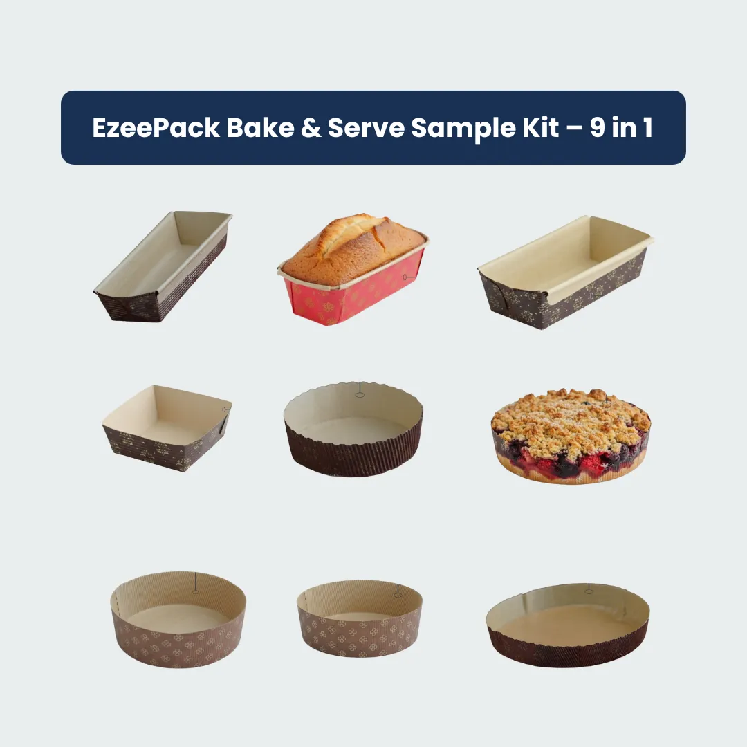 Bake and serve sample kit