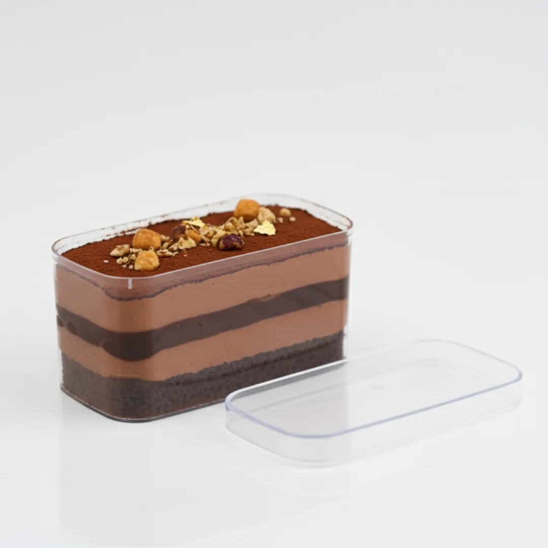 Dessert clear packaging