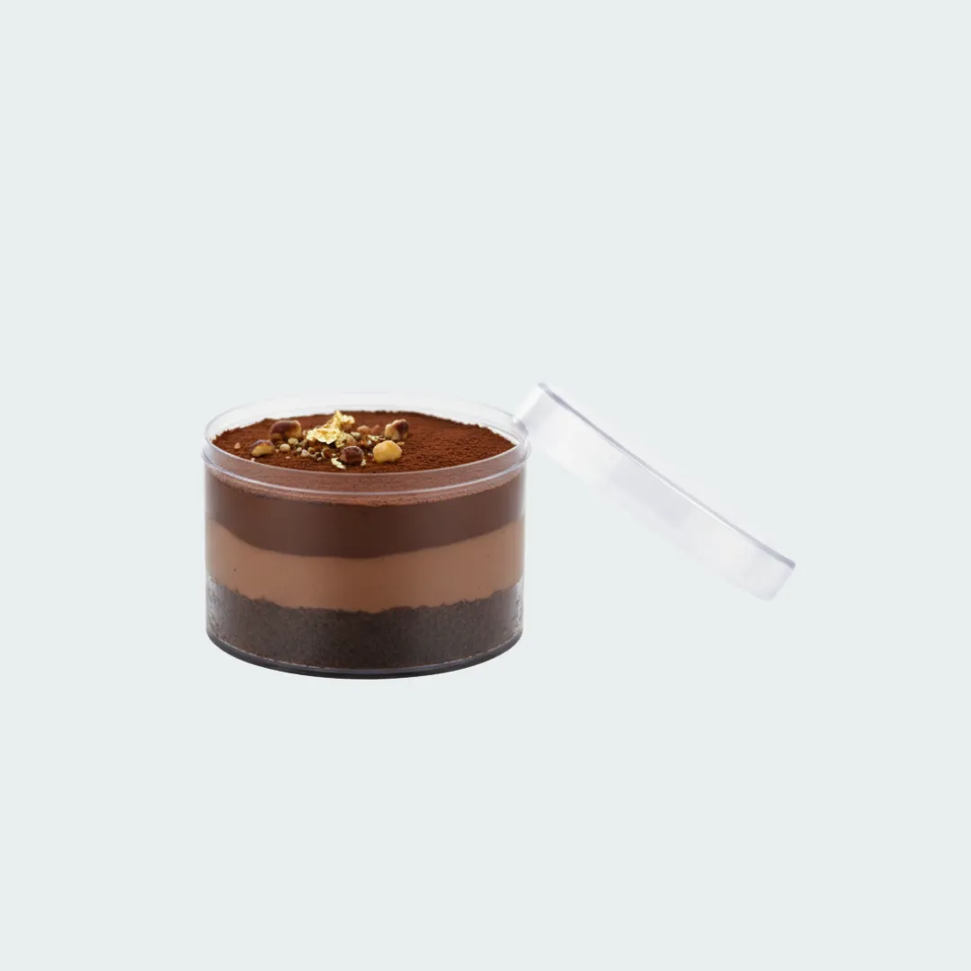 Round dessert box, 425 ml
